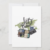 Mlle À Mme Travel Invitation À La Douche Mariale (Dos)