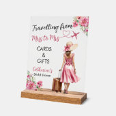 Mlle à Mme Voyage Robe Rose Pastel Shower de Maria (Angle)