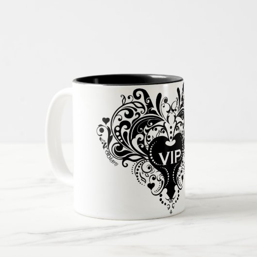 Mlle Ève - tasse de VIP (Devant gauche)