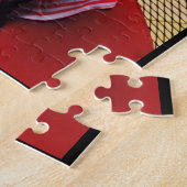 Mlle Harley Black Pug Puzzle (Côté)