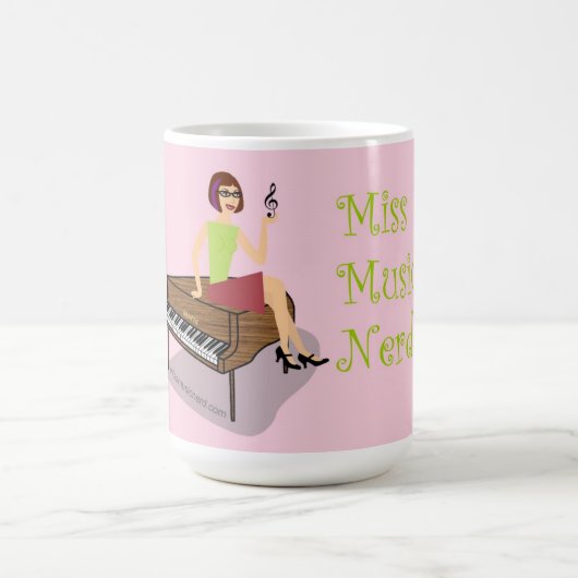 Mlle Music Nerd Mug (Centre)