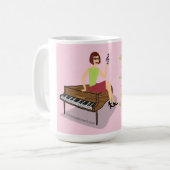 Mlle Music Nerd Mug (Devant gauche)