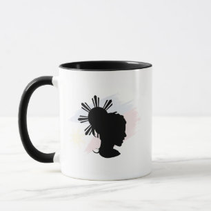 Mlle Philippines Filipina Soleil Levant Mug Fière