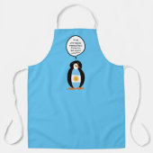 Mlle Pingouin Drapeau Argentin en tablier parlant (Recto)