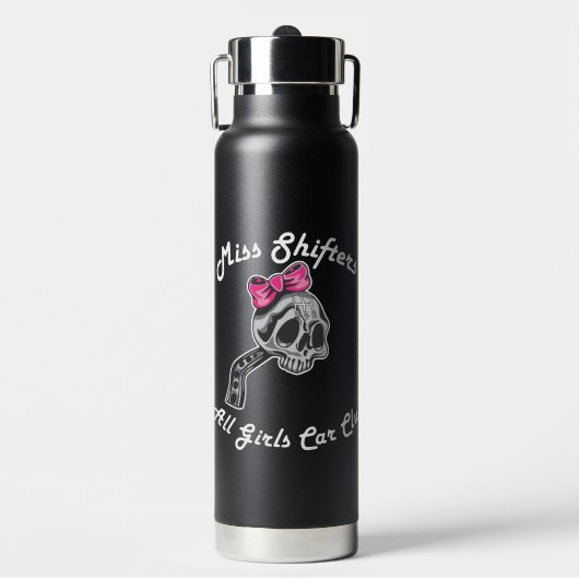 Mlle Shifters Fancy Bouteille d'eau isolée (Salle de sport)