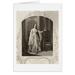 Mlle Vandenhoff comme Juliet, scène 1 de la Loi