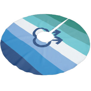 MLM Gay Male Pride Flag Kerstboom Rok