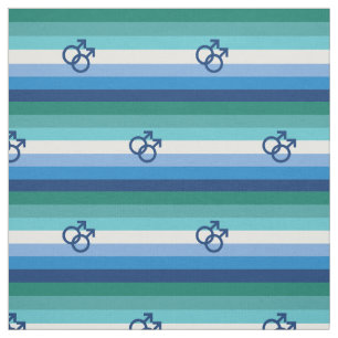 MLM Gay Male Pride Flag Stof