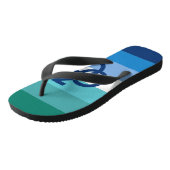 MLM Gay Male Pride Flag Teenslippers (Schuin)