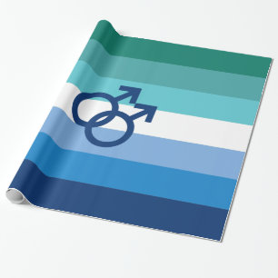 MLM Heren Pride Vlag Cadeaupapier
