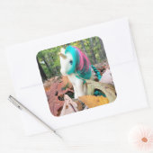 MLP Gusty in Autumn Leaves Vierkante Sticker (Envelop)