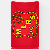 MLRS buiten banner. Geweldig voor je volgende reü Spandoek (Verticaal)