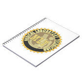 MLT BADGE MEDICAL LABORATORY TECHNICIAN NOTITIEBOEK (Linkerzijde)