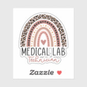 MLT-cadeau voor medisch laboratoriumtechnicus Sticker (Vel)