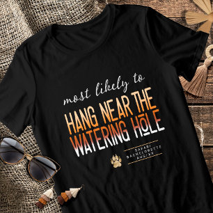 MLT In de buurt van de Watering Hole Bachelorette Tri-Blend Shirt