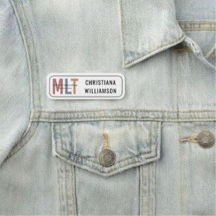 MLT Medische Laboratoriumtechnicus Technische Labo Naamplaatje