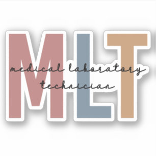 MLT Medische Laboratoriumtechnicus Technische Labo Sticker