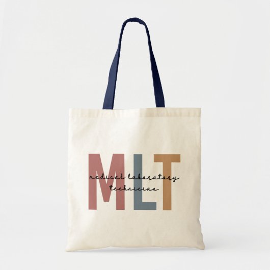 MLT Medische Laboratoriumtechnicus Technische Labo Tote Bag (Voorkant)