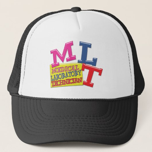 MLT WHIMSICAL FUN ACRONYM LETTERS LABORATORY TRUCKER PET (Voorkant)