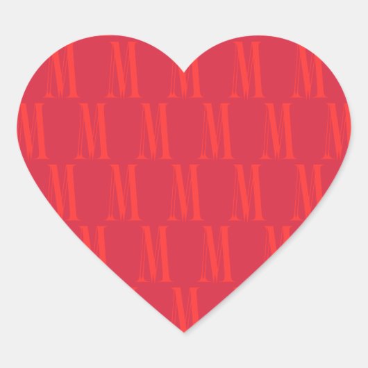 MM Heart Sticker (Voorkant)