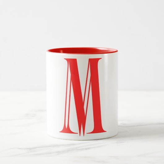 MM Mug Tweekleurige Koffiemok (Center)