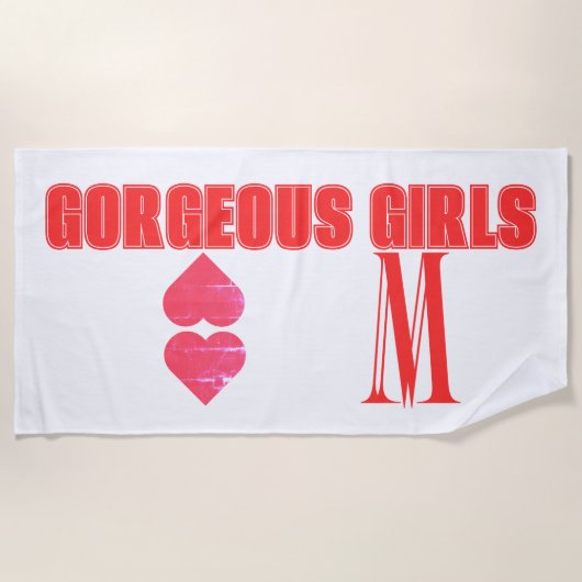 MM Strandlaken voor dames (Voorkant)