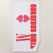 MM Strandlaken voor dames (Voorkant)