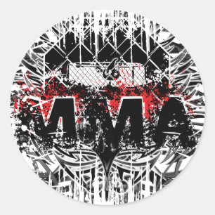 MMA 01 RONDE STICKER
