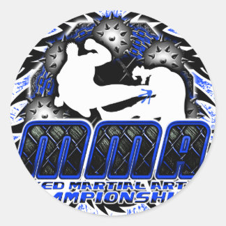 MMA 22 RONDE STICKER