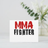 MMA Fighter3 Briefkaart (Staand voorkant)