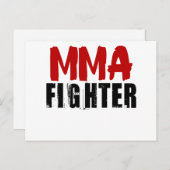 MMA Fighter3 Briefkaart (Voorkant / Achterkant)