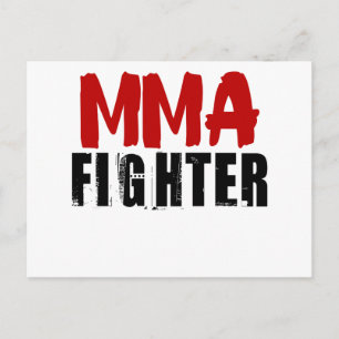 MMA Fighter3 Briefkaart