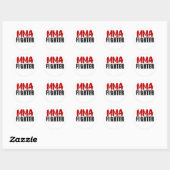 MMA Fighter3 Ronde Sticker (Vel)