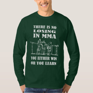 MMA, gemengd Shirt met martiumarts, lange hoes