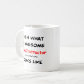 mma - instructeur , geweldige koffiemok (Voorkant links)