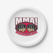 MMA-lijsten Papieren Bordje (Voorkant)