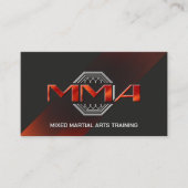 MMA - Mixed Martial Arts Training Visitekaartje (Voorkant)