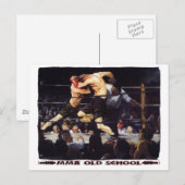 MMA Old School Briefkaart (Voorkant / Achterkant)