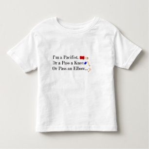 MMA Pacifist Humor Design Kinder Shirts