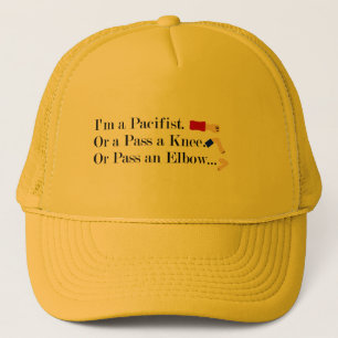 MMA Pacifist Humor Design Trucker Pet