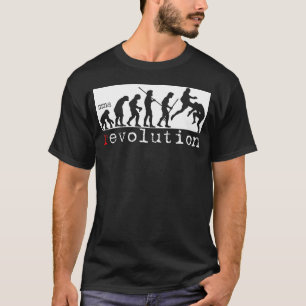 MMA Revolution - Evolution Chart Dark T-shirt