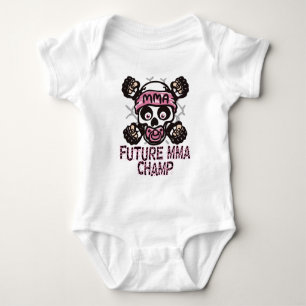 MMA Skull en Binky Romper