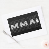 MMA-Sticker Rechthoekige Sticker (Envelop)