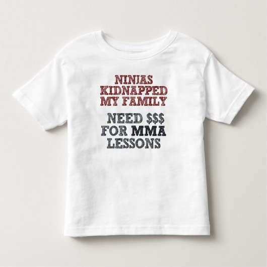 MMA Toddler Shirt (Voorkant)
