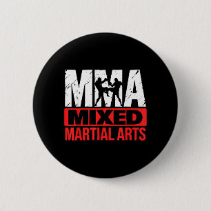 MMA-vechter Mixed Martial Arts Martial Artist Ronde Button 5,7 Cm