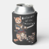 MMA | Whiskered Watchman Cat Defender Blikjeskoeler (Blikje Voorkant)