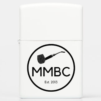 MMBC White Zippo Lighter