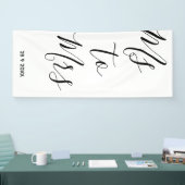 Mme à Mme Douche nuptiale Bannière (Salon professionnel)