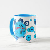 Mme Always Right tasse de sonnerie de 11 onces (Devant gauche)