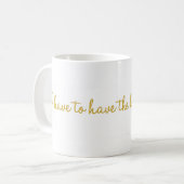Mme Bamey Quote Mug (Devant gauche)